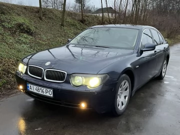 Авто BMW 7 Series 2002 № 7649829