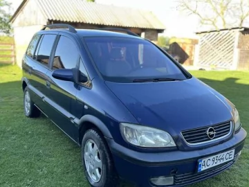 Авто Opel Zafira 2000 № 7653278