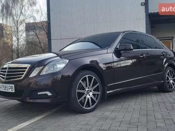 Авто Mercedes E-Class 2009 № 7656380
