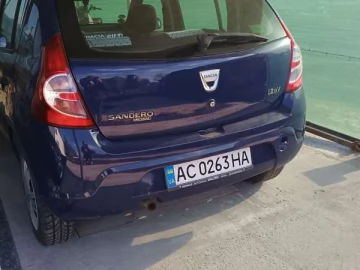 Авто Dacia Sandero 2009 № 7657645