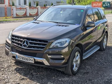 Авто Mercedes M-Class 2013 № 7660155