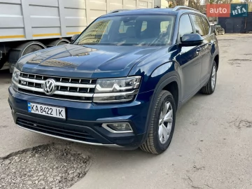 Авто Volkswagen Atlas 2017 № 7662939