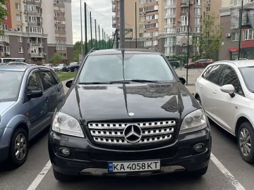 Авто Mercedes M-Class 2008 № 7663139