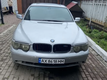 Авто BMW 7 Series 2002 № 7664392