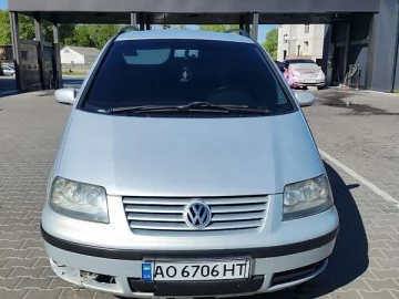 Авто Volkswagen Sharan 2001 № 7664615