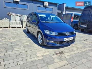 Авто Volkswagen Touran 2016 № 7665197