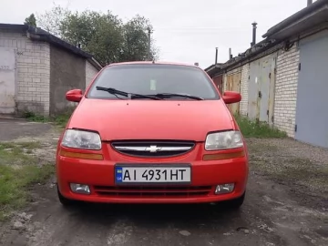 Авто Chevrolet Aveo 2004 № 7665491