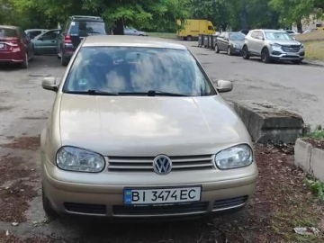 Авто Volkswagen Golf 2001 № 7677568