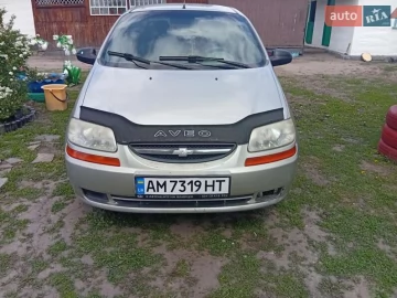 Авто Chevrolet Aveo 2004 № 7679496