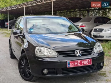 Авто Volkswagen Golf 2006 № 7684115