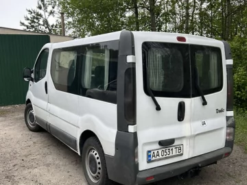 Авто Renault Trafic 2001 № 7687222