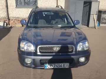 Авто Hyundai Santa Fe 2002 № 7693650