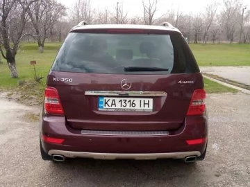 Авто Mercedes M-Class 2009 № 7695118