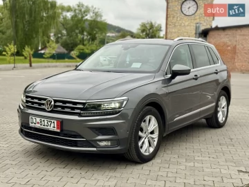 Авто Volkswagen Tiguan 2018 № 7704935