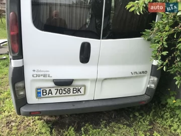 Авто Opel Vivaro 2005 № 7705415