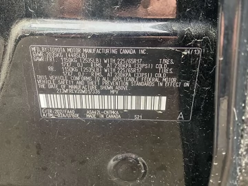 Авто Toyota Rav4 2013 № 7708457