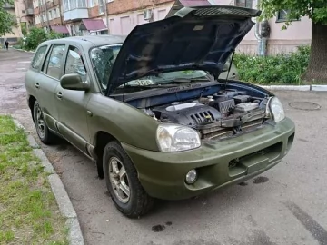 Авто Hyundai Santa Fe 2003 № 7708791