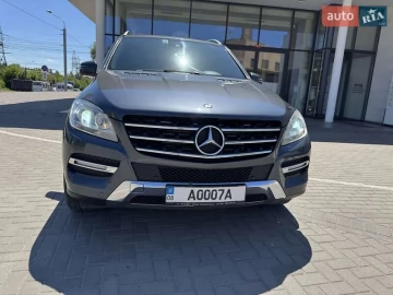 Авто Mercedes M-Class 2012 № 7709030