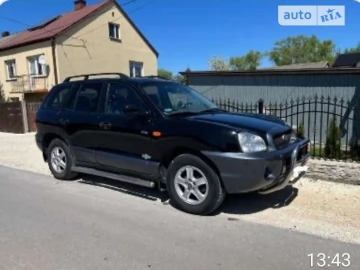 Авто Hyundai Santa Fe 2003 № 7709905