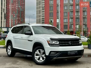 Авто Volkswagen Atlas 2017 № 7718332
