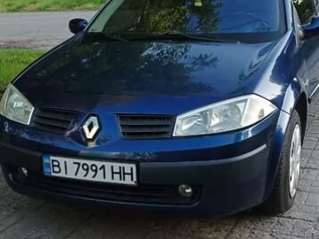 Авто Renault Megane 2002 № 7719363