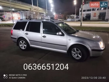 Авто Volkswagen Golf 2001 № 7722485