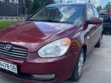Авто Hyundai Accent 2007 № 7724073
