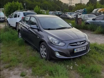 Авто Hyundai Accent 2012 № 7726210