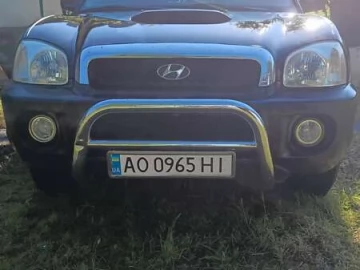 Авто Hyundai Santa Fe 2004 № 7727480