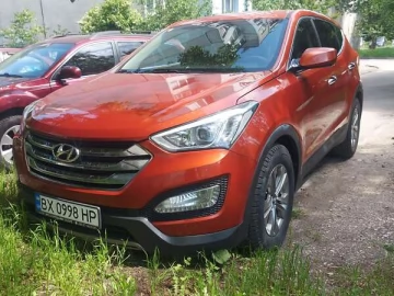 Авто Hyundai Santa Fe 2015 № 7731074