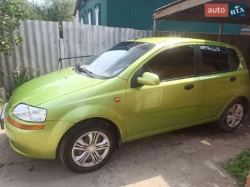 Авто Chevrolet Aveo 2005 № 7731306
