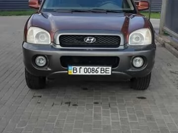 Авто Hyundai Santa Fe 2004 № 7737998