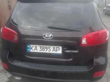 Авто Hyundai Santa Fe 2008 № 7739943