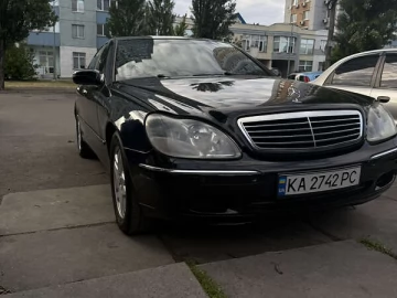 Авто Mercedes S-Class 2001 № 7740689
