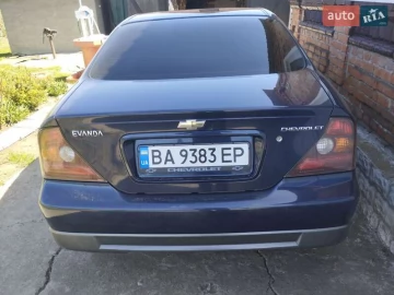 Авто Chevrolet Evanda 2004 № 7744093