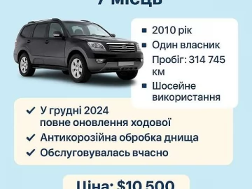 Авто KIA Mohave 2010 № 7746799