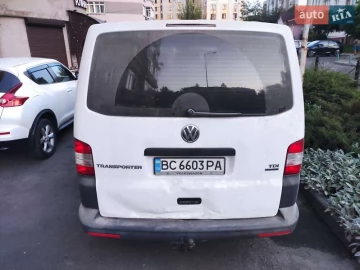 Авто Volkswagen Transporter 2013 № 7752548