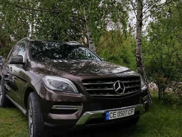 Авто Mercedes M-Class 2013 № 7758987