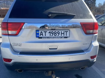 Авто Jeep Grand Cherokee 2012 № 7764328