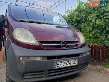 Авто Opel Vivaro 2003 № 7765319