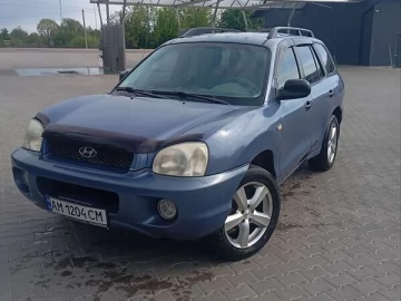 Авто Hyundai Santa Fe 2003 № 7769832