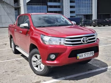 Авто Toyota Hilux 2015 № 7779661