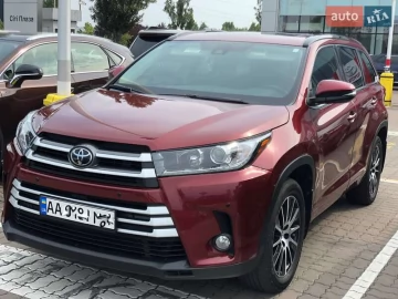Авто Toyota Highlander 2017 № 7783542