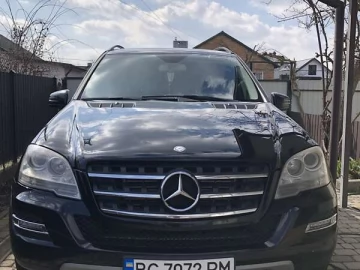 Авто Mercedes M-Class 2010 № 7783646