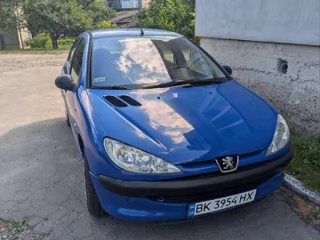 Авто Peugeot 206 2002 № 7802993