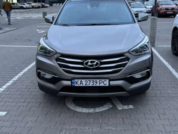 Авто Hyundai Santa Fe 2017 № 7808686