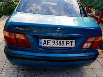 Авто Nissan Almera 2001 № 7820092