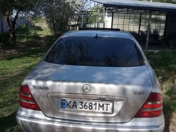 Авто Mercedes S-Class 2000 № 7823214