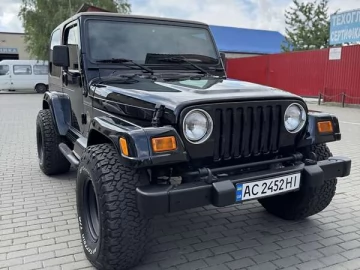 Авто Jeep Wrangler 2001 № 7823831