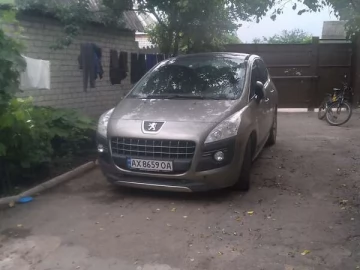 Авто Peugeot 3008 2010 № 7825322